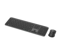 Logitech Signature Slim Combo MK950 - keyboard and mouse set - 100% full size - QWERTY - US International - graphite Input Device 920-012490