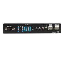 Black Box MediaCento IPX 4K Receiver - video/audio/infrared/USB/serial extender - 1GbE, Fibre Channel VX-HDMI-4KIP-RX