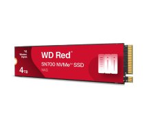 WD Red SN700 WDS400T1R0C-68BDK0 - SSD - 4 TB - PCIe 3.0 x4 (NVMe) WDS400T1R0C-68BDK0