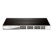 D-Link Web Smart DGS-1210-28 - switch - 24 ports - Managed - rack-mountable (DGS-1210-28 D-Link)