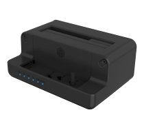 ICY BOX IB-2914MSCL-C31 - HDD / SSD docking station - SATA 6Gb/s - USB 3.2 (Gen 2) IB-2914MSCL-C31