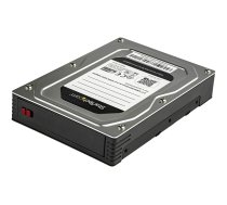 Startech 2.5 to 3.5 Hard Drive Adapter - For SATA and SAS SSDs/HDDs - SSD Enclosure - HDD Enclosure - Internal Hard Drive Enclosure (25SATSAS35HD) - storage enclosure - SATA 6Gb/s / SAS 6Gb/s - SAS 6Gb/s, SATA 6Gb/s 25SATSAS35HD
