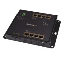 Startech Industrial 8 Port Gigabit PoE+ Switch with 2 SFP MSA Slots, 30W, Layer/L2 Switch Hardened GbE Managed, Rugged High Power Gigabit Ethernet Network Switch IP-30/-40 C to 75 C - Managed Network Switch (IES101GP2SFW) - switch - 10 ports - Managed IES101GP2SFW