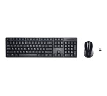 Kensington Pro Fit Low-Profile Desktop Set - keyboard and mouse set - UK Input Device K75230UK