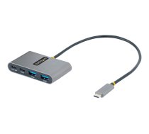 Startech 4-Port USB-C Hub with 100W Power Delivery Pass-Through Charging, 2x USB-A + 2x USB-C, 5Gbps, USBC Hub w/ 1ft (30cm) Long Cable, Portable Laptop USB Type-C to USB-A/C Hub - USB 3.0 Expansion Hub (5G2A2CPDB-USB-C-HUB) - hub - 4 ports 5G2A2CPDB-USB-C-HUB