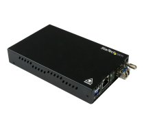 Startech Singlemode (SM) LC Fiber Media Converter for 1Gbe Network - 10km - Gigabit Ethernet - 1310nm - with SFP Transceiver (ET91000SM10) - fibre media converter - 10Mb LAN, 100Mb LAN, 1GbE ET91000SM10