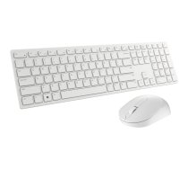 Dell Pro Keyboard and Mouse KM5221W - keyboard and mouse set - QWERTY - US International - white Input Device KM5221W-WH-INT