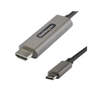 Startech 13ft (4m) USB C to HDMI Cable 4K 60Hz with HDR10, Ultra HD USB Type-C to 4K HDMI 2.0b Video Adapter Cable, USB-C to HDMI HDR Monitor/Display Converter, DP 1.4 Alt Mode HBR3 - Thunderbolt 3 Compatible (CDP2HDMM4MH) - adapter cable - HDMI / USB - 4 CDP2HDMM4MH