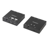 StarTech.com HDMI over CAT6 Extender with 4-port USB Hub - Remote HDMI over CAT5 or CAT6 - 165 ft (50m) - 1080p (ST121USBHD) - video/audio/infrared/USB extender (ST121USBHD     StarTech.com)