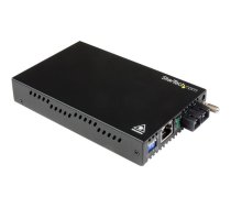 Startech Gigabit Ethernet Single Mode Fiber Media Converter SC 40 km - 1000 Mbps (ET91000SM402) - fibre media converter - 1GbE ET91000SM402
