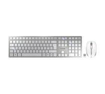 CHERRY DW 9100 SLIM - keyboard and mouse set - QWERTY - UK - white, silver Input Device JD-9100GB-1