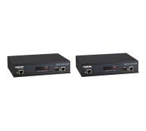 Black Box ServSwitch Agility IP-Based KVM Extender - DVI, USB, Dual-Head Kit - video/audio/USB/serial extender - 10Mb LAN, 100Mb LAN, 1GbE - TAA Compliant ACR1020A
