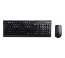 Lenovo 300 USB Combo - keyboard and mouse set - US Input Device GX30M39606