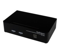 Startech 2 Port DisplayPort KVM Switch - 2560x1600 @60Hz - Dual Port DP USB, Keyboard, Video, Mouse Switch Box w/ Audio for Computers and Monitors (SV231DPUA) - KVM / audio switch - 2 ports SV231DPUA