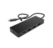 HP Travel Hub G3 - port replicator - USB-C - HDMI 86S97UT