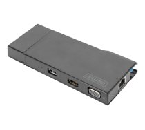 DIGITUS DA-70894 - docking station - USB 3.0 - HDMI, VGA - 1GbE DA-70894