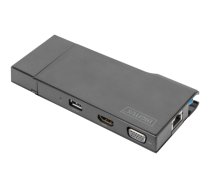 DIGITUS DA-70894 - docking station - USB 3.0 - HDMI, VGA - 1GbE (DA-70894 DIGITUS)