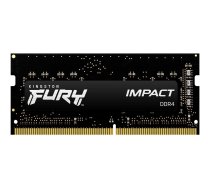 Kingston FURY Impact - DDR4 - module - 32 GB - SO-DIMM 260-pin - 3200 MHz / PC4-25600 - unbuffered KF432S20IB/32