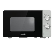 Gorenje Essential MO17E1S - microwave oven - freestanding - silver MO17E1S