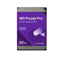 WD Purple Pro WD221PURP - hard drive - 22 TB - surveillance, smart video - SATA 6Gb/s WD221PURP