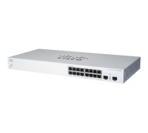 Cisco Business 220 Series CBS220-16P-2G - switch - 18 ports - smart - rack-mountable (CBS220-16P-2G-EU Cisco)