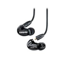 Shure SE215 Sound Isolating - earphones - 3.5 mm jack SE215-K-EFS