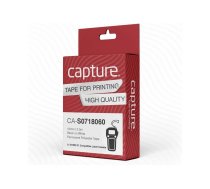 Capture - label tape - laminated - 1 cassette(s) - Roll (1.2 cm x 5.5 m) (alternative for: DYMO S0718060) (CA-S0718060 Capture)