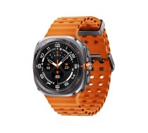 Samsung Galaxy Watch Ultra - titanium - smart watch with marine band - orange - 32 GB - titanium grey SM-L705FDAADBT