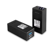 LINDY USB 3.1 Gen1 Fibre Optic Extender (Transmitter and Receiver units) - USB extender - USB 3.0, USB 3.1 42707