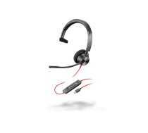 HP Poly Blackwire 3310 - headset - USB-C 8X215AA