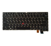 Chicony - notebook replacement keyboard - with Trackpoint - QWERTY - US International Input Device (01ER899 Lenovo)