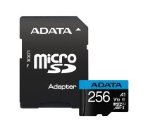 ADATA Premier - flash memory card - 256 GB - microSDXC UHS-I (AUSDX256GUICL10A1-RA1 ADATA)