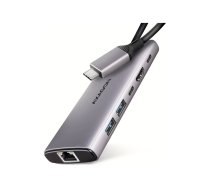 AXAGON HMC-6G2L - docking station - USB-C 3.2 Gen 2 - HDMI - 1GbE HMC-6G2L