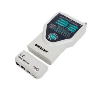 Intellinet 5-in-1 Cable Tester, Tests 5 Commonly Used Network RJ45 and Computer Cables - network tester (780094 IC Intracom)