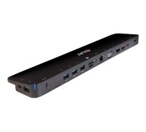 Club 3D Triple Display Dynamic PD Charging Dock - docking station - USB-C - VGA, HDMI, DP - 1GbE CSV-1564W65