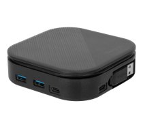 Targus USB-C Universal Dual HD Docking Station with 80W PD Pass-Thru - docking station - USB-C 3.2 Gen 2 - 2 x HDMI - 1GbE - TAA Compliant (DOCK116GLZ Targus)