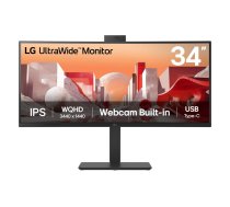 LG UltraWide 34BA85QE-B - LED monitor - curved - 34" - HDR 34BA85QE-B.AEU