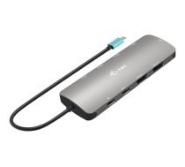 i-Tec Nano Dock - docking station - USB-C / USB4 / Thunderbolt 3 / Thunderbolt 4 - 2 x HDMI - 1GbE C31NANOHDM2D100