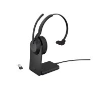 Jabra Evolve2 55 UC Mono - headset - USB-A - with charging stand 25599-889-989