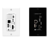 Atlona Wallplate HDBaseT Transmitter for HDMI and USB-C with USB Hub - video/audio extender - HDBaseT AT-OME-SW21-TX-WPC