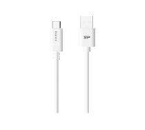 Silicon Power Boost Link PVC LK10AC - USB-C cable - 24 pin USB-C to 4 pin mini-USB Type A - 1 m (SP1M0ASYLK10AC1W Silicon Power)