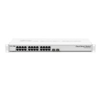 MikroTik Cloud Smart Switch CSS326-24G-2S+RM - switch - 26 ports - smart - rack-mountable CSS326-24G-2S+RM
