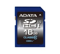 ADATA Premier - flash memory card - 16 GB - SDHC UHS-I ASDH16GUICL10-R