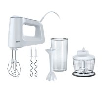Braun MultiMix 3 HM 3135 WH - hand mixer - white HM3135WH