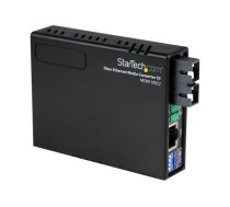 Startech 10/100 Multi Mode Fiber Ethernet Media Converter SC 2 km - fibre media converter - 10Mb LAN, 100Mb LAN MCM110SC2EU