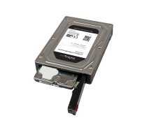 Startech 2.5" to 3.5" SATA HDD/SSD Adapter Enclosure - External Hard Drive Converter with HDD/SSD Height up to 12.5mm (25SAT35HDD) - storage enclosure - SATA 6Gb/s - SATA 6Gb/s 25SAT35HDD