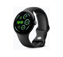 Google Pixel Watch 3 - matte black aluminium - smart watch with active band - obsidian - 32 GB GA05773-DE