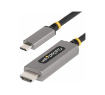 Startech 10ft (3m) USB-C to HDMI Adapter Cable, 8K 60Hz, 4K 144Hz, HDR10, USB Type-C to HDMI 2.1 Video Converter Cable, USB-C DP Alt Mode/USB4/Thunderbolt 3/4 Compatible - USB-C Laptop to HDMI Monitor (136B-USBC-HDMI213M) - adapter cable - 3 m 136B-USBC-HDMI213M