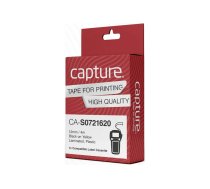 Capture - label tape - 1 cassette(s) - Roll (1.2 cm x 4 m) (alternative for: DYMO S0721630, DYMO S0883990) (CA-S0721620 Capture)