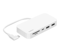 Belkin CONNECT 6-in-1 Multiport Hub - docking station - USB-C - 1GbE (INC011BTWH Belkin)